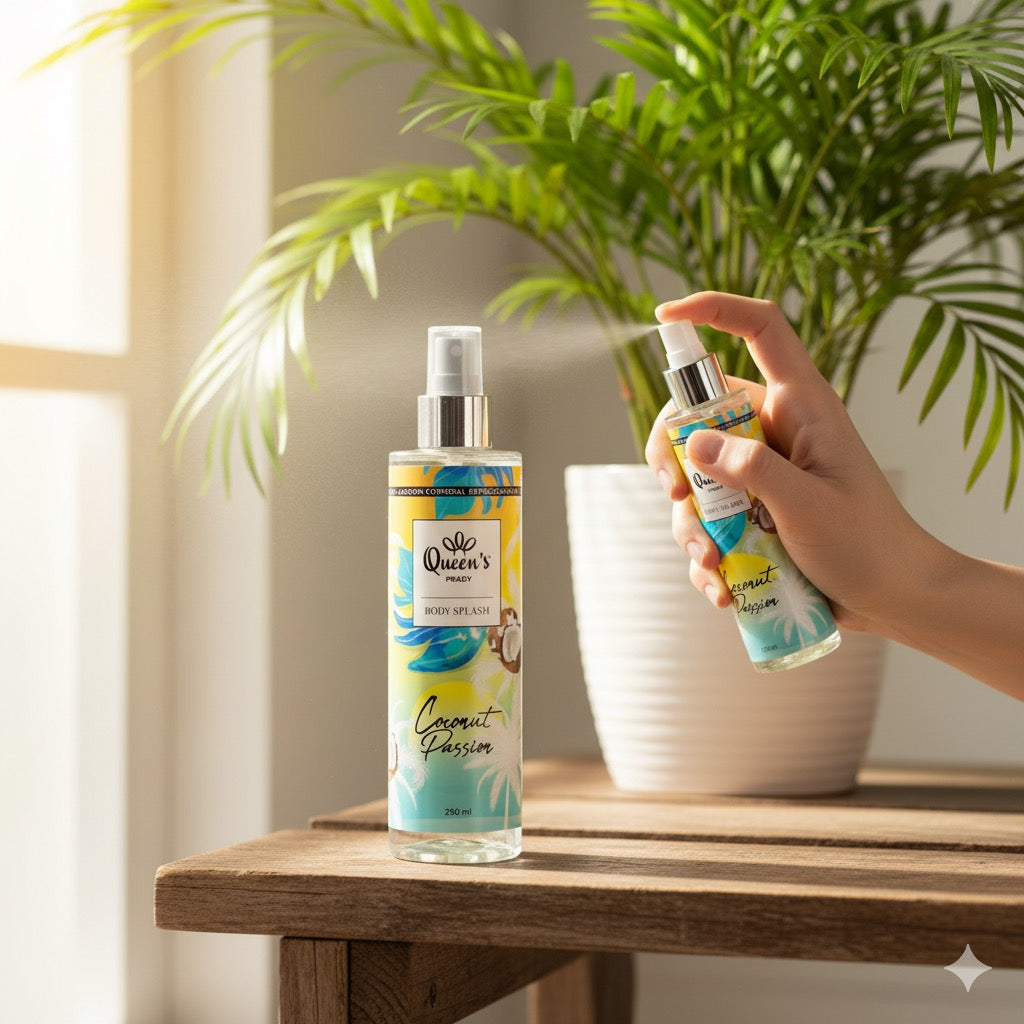 BRUME CORPS ET CHEVEUX - COCO FLEUR DE TIARÉ - COCONUT PASSION - PRADY - 250ML