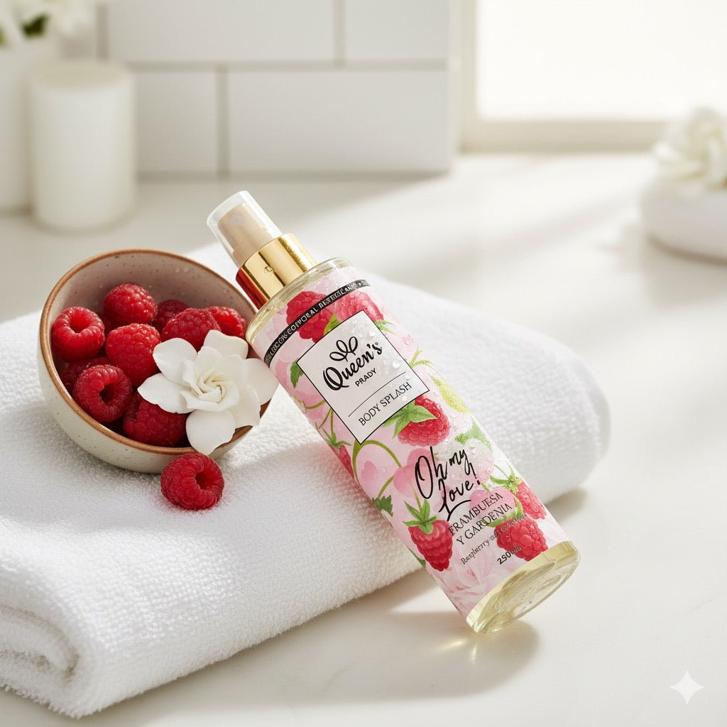 BRUME CORPS ET CHEVEUX - FRAISE FRAMBOISE - OH MY LOVE - PRADY - 250ML