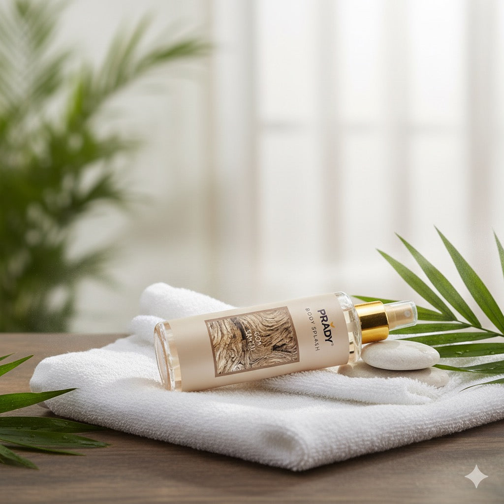 BRUME CORPS ET CHEVEUX - CHAMPAGNE BOIS DE SANTAL - GOA SANTAL - PRADY - 250ML