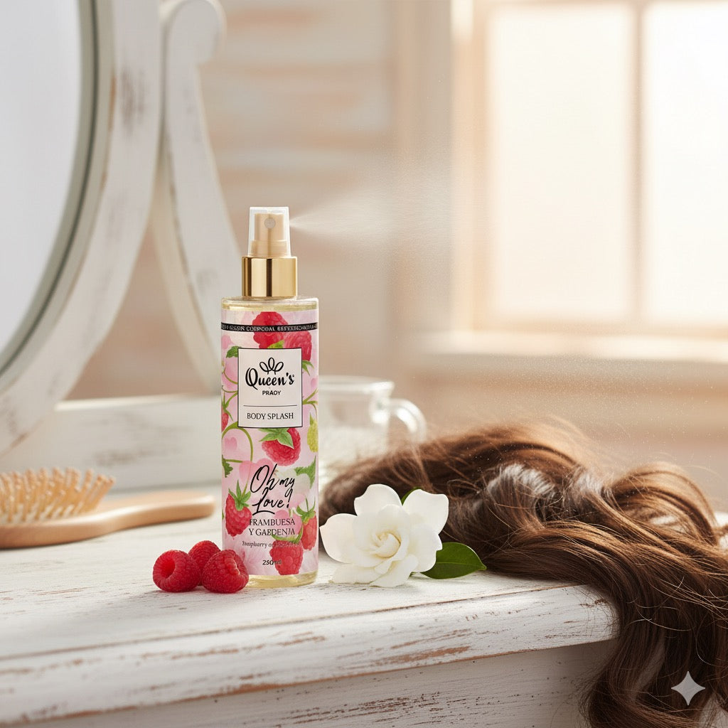 BRUME CORPS ET CHEVEUX - FRAISE FRAMBOISE - OH MY LOVE - PRADY - 250ML