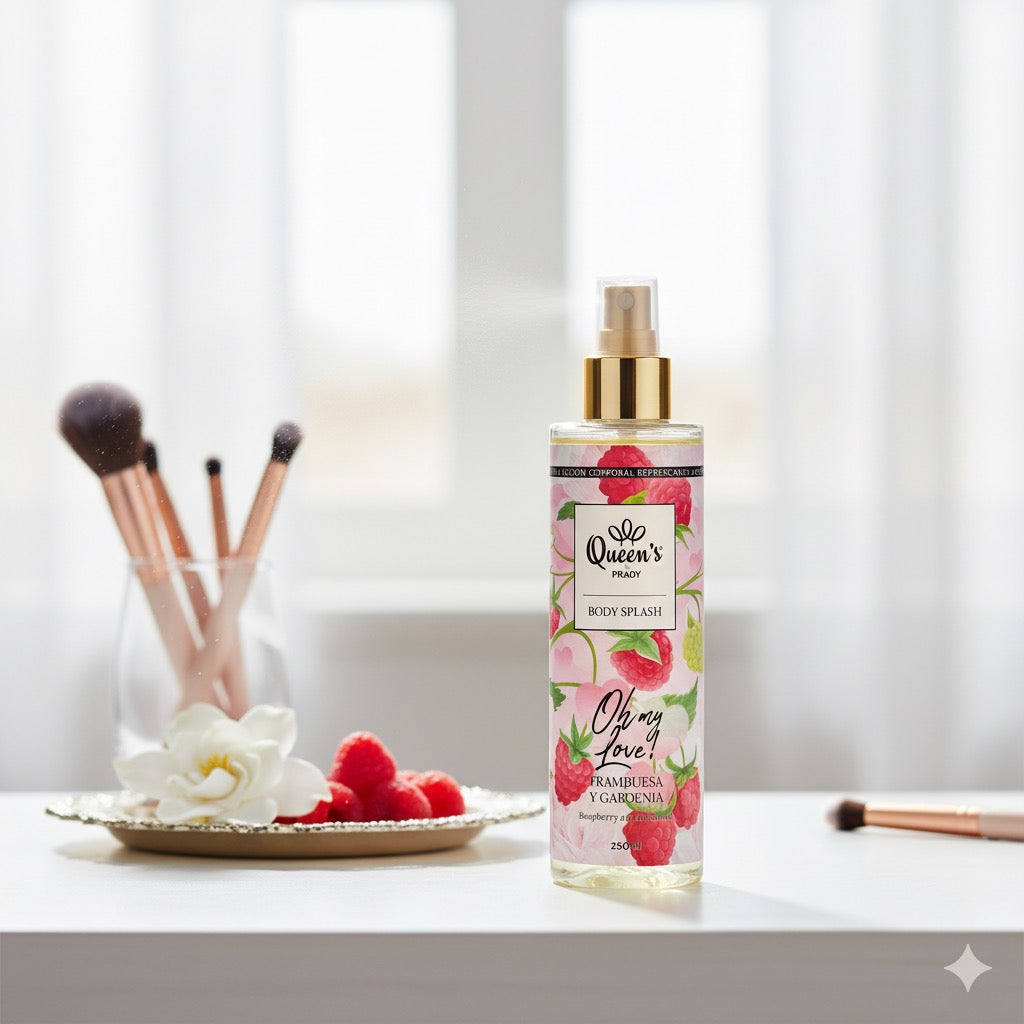 BRUME CORPS ET CHEVEUX - FRAISE FRAMBOISE - OH MY LOVE - PRADY - 250ML