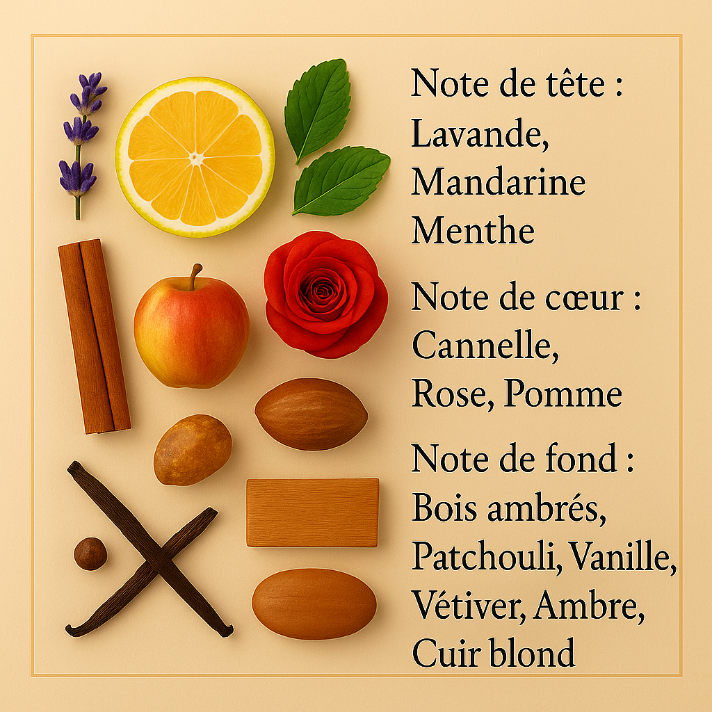 PARFUM MILLION - COLLECTION PRIVÉE - MUSCADE - CANELLE - 50ML