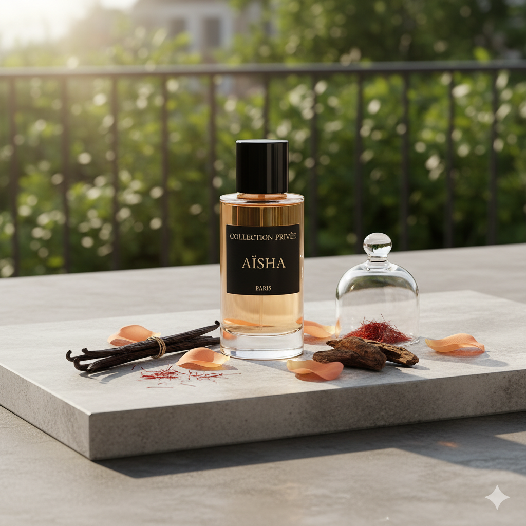 PARFUM AISHA COLLECTION PRIVÉE - EPICES - SAFRAN - 50ML