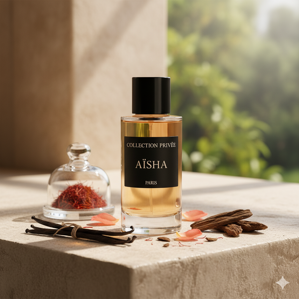 PARFUM AISHA COLLECTION PRIVÉE - EPICES - SAFRAN - 50ML
