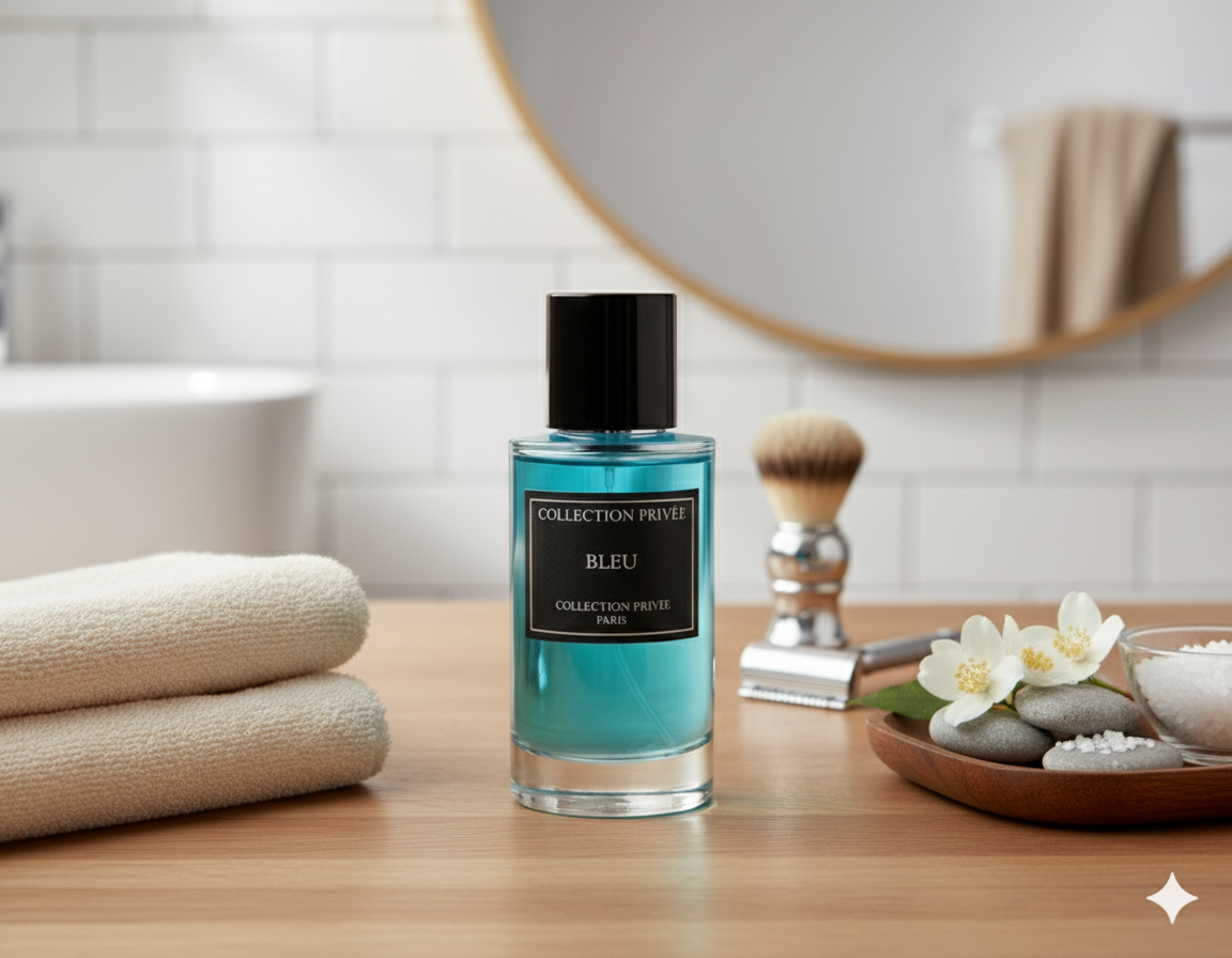 PARFUM BLEU - COLLECTION PRIVÉE - CITRON - MENTHE - 50ML