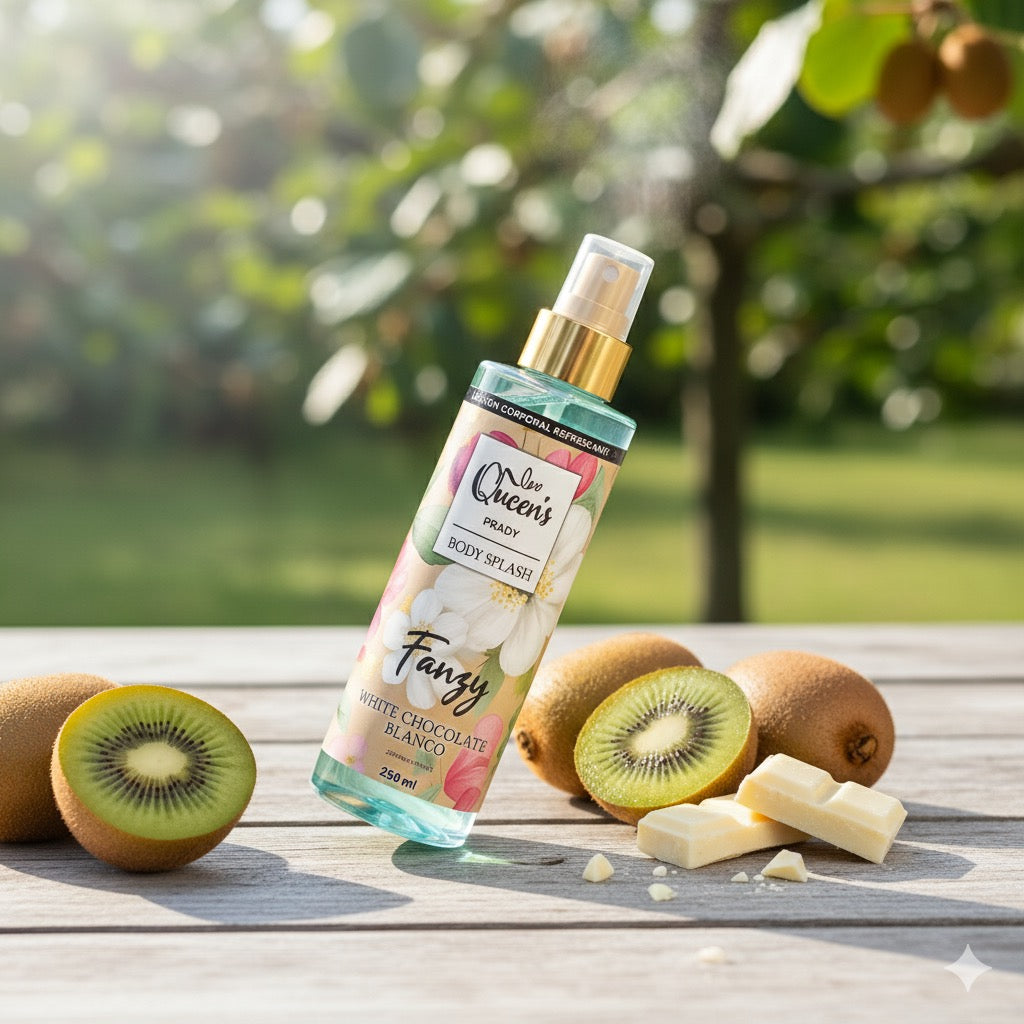 BRUME CORPS ET CHEVEUX - POIRE CASSIS CHOCOLAT BLANC - FANZY - PRADY - 250ML