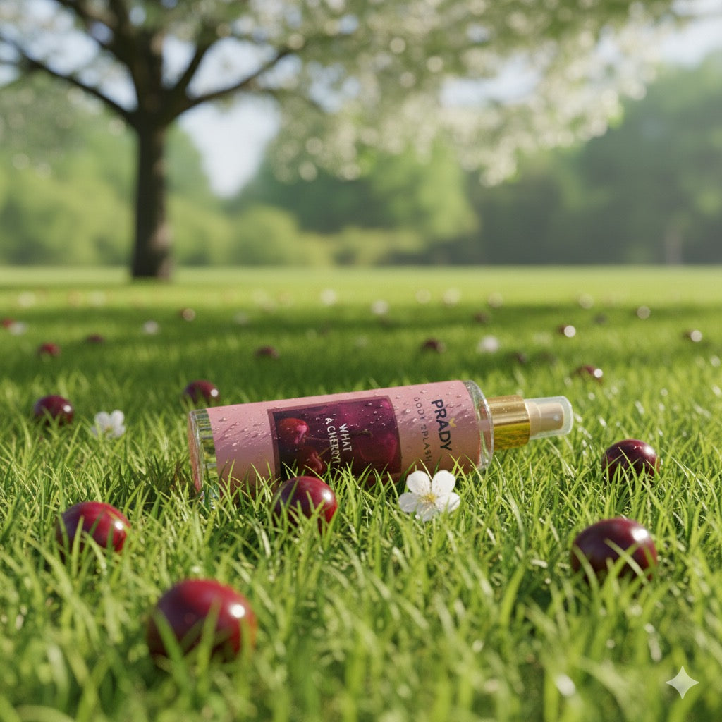 BRUME CORPS ET CHEVEUX - CERISE NOIR GRIOTTE - WHAT A CHERRY - PRADY - 250ML