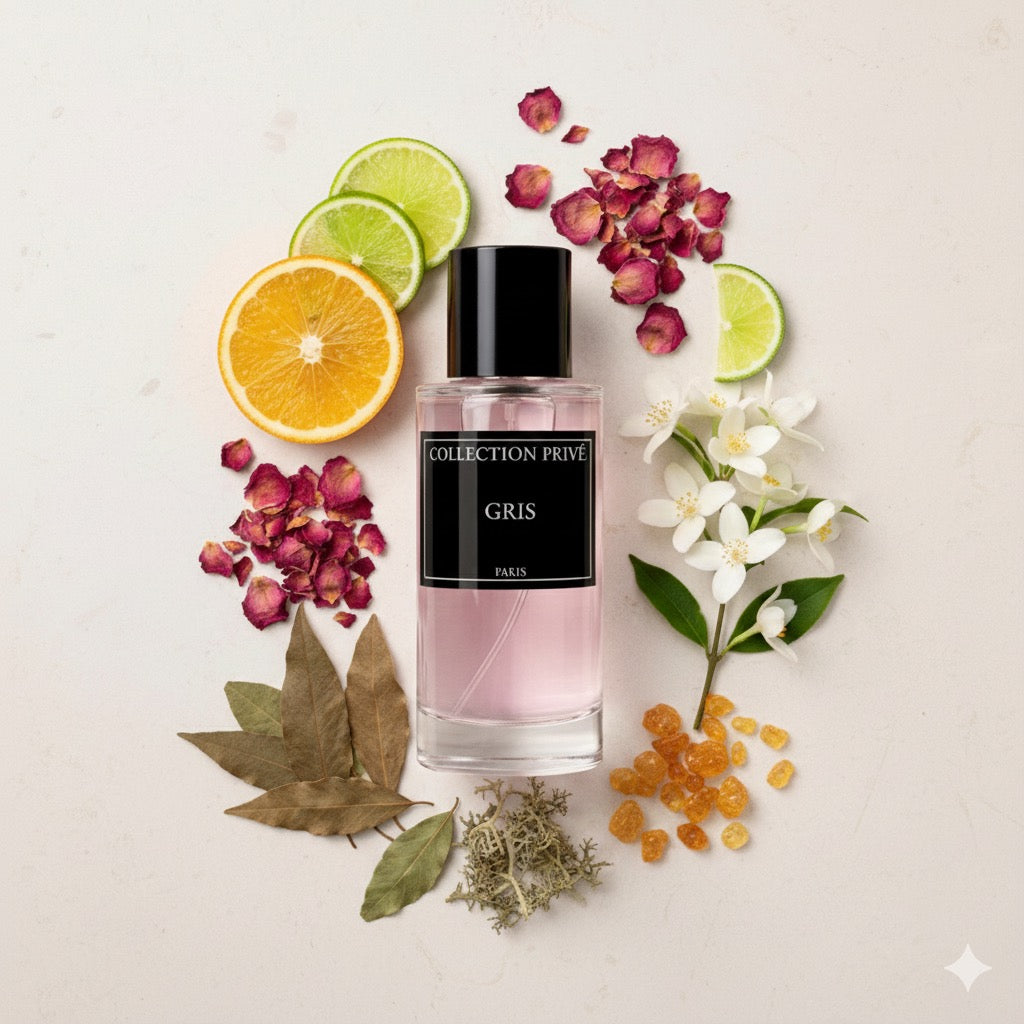 PARFUM GRIS - COLLECTION PRIVÉE - AGRUME - PATCHOULI - 50ML