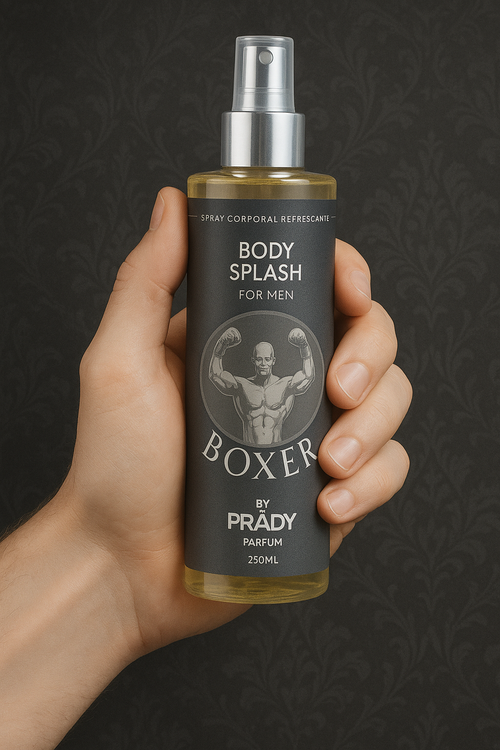 BRUME CORPS ET CHEVEUX -MENTHE ET CUIR - BOXER - PRADY - 250ML