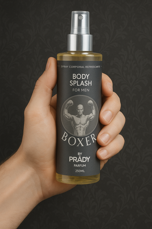 BRUME CORPS ET CHEVEUX -MENTHE ET CUIR - BOXER - PRADY - 250ML