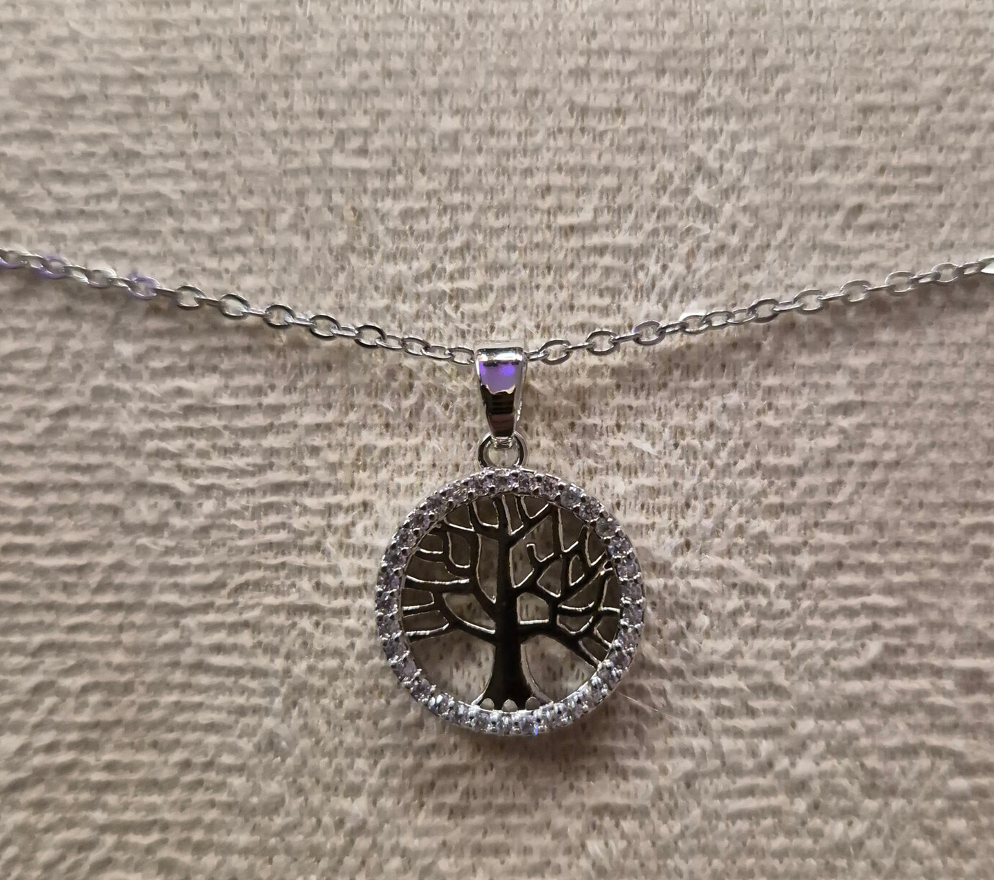 Collier en acier inoxydable Arbre de vie