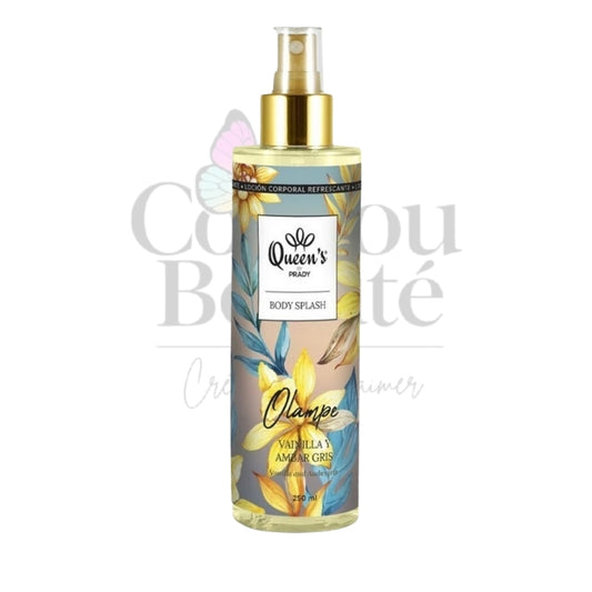 BRUME CORPS ET CHEVEUX - VANILLE ET AMBRE GRIS - OLAMPE - PRADY - 250ML