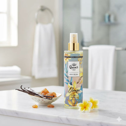 BRUME CORPS ET CHEVEUX - VANILLE ET AMBRE GRIS - OLAMPE - PRADY - 250ML