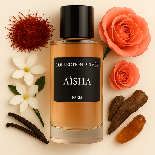 PARFUM AISHA COLLECTION PRIVÉE - EPICES - SAFRAN - 50ML