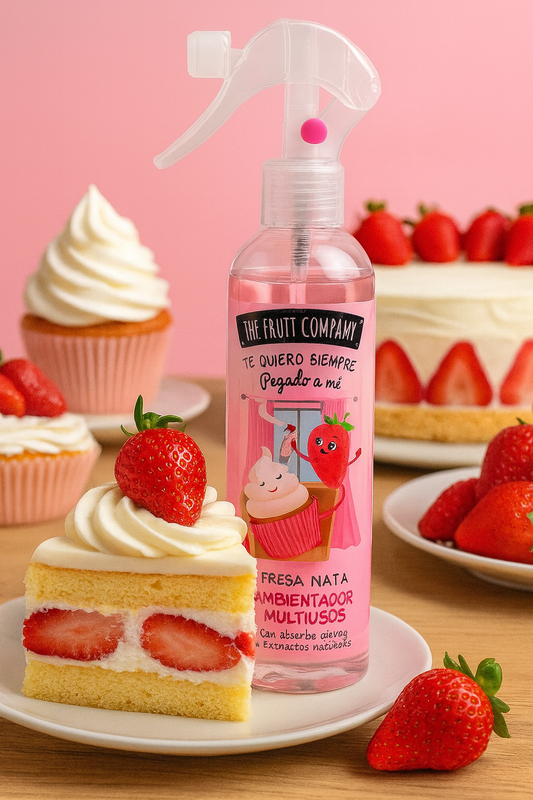 SPRAY D'AMBIANCE - FRAISE CHANTILLY - THE FRUIT COMPANY - 220ML