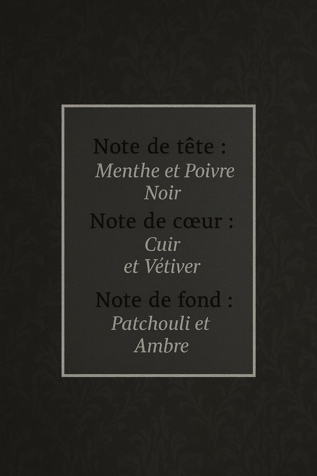 BRUME CORPS ET CHEVEUX -MENTHE ET CUIR - BOXER - PRADY - 250ML