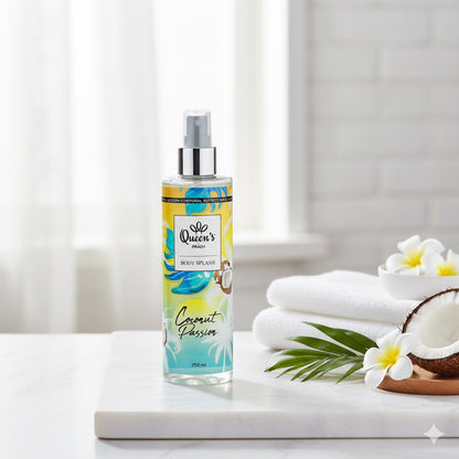 BRUME CORPS ET CHEVEUX - COCO FLEUR DE TIARÉ - COCONUT PASSION - PRADY - 250ML