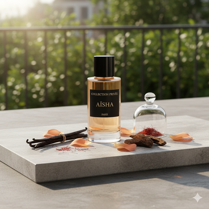 PARFUM AISHA COLLECTION PRIVÉE - EPICES - SAFRAN - 50ML
