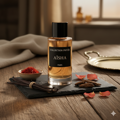 PARFUM AISHA COLLECTION PRIVÉE - EPICES - SAFRAN - 50ML