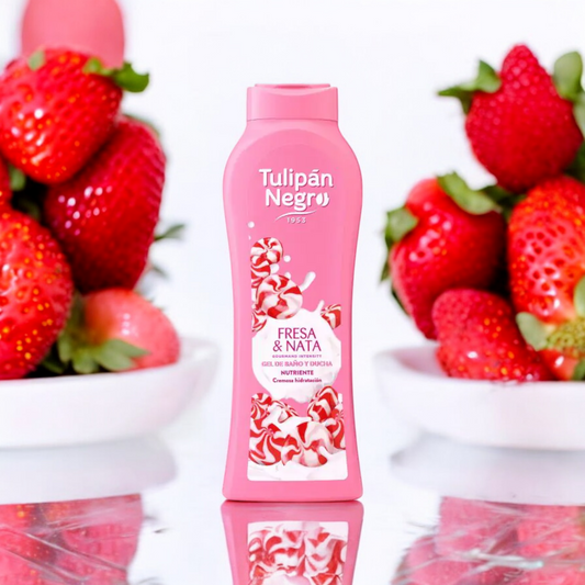 Gel douche Douceur fraise et crème