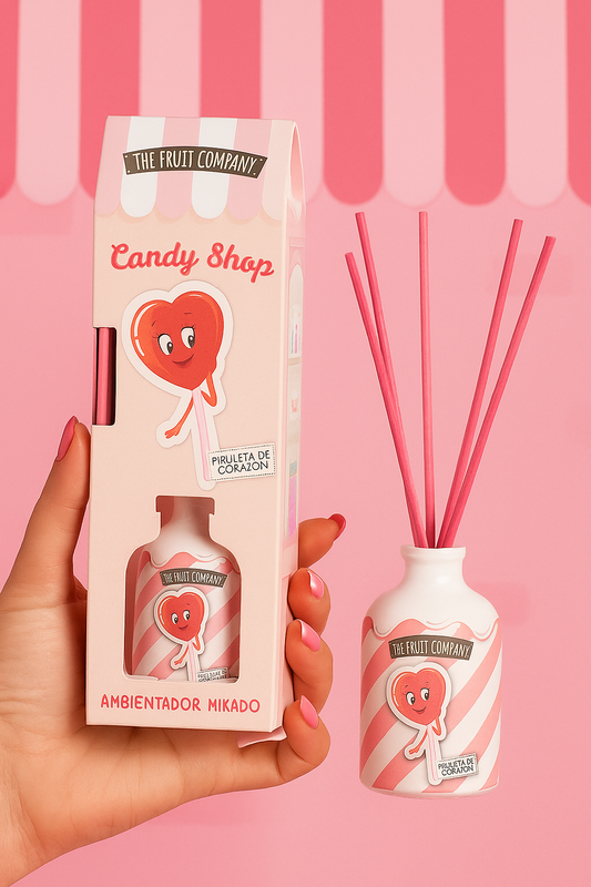 MIKADO - PARFUM SUCETTE CŒUR - FRUITS ROUGES - THE FRUIT COMPANY - 40ML