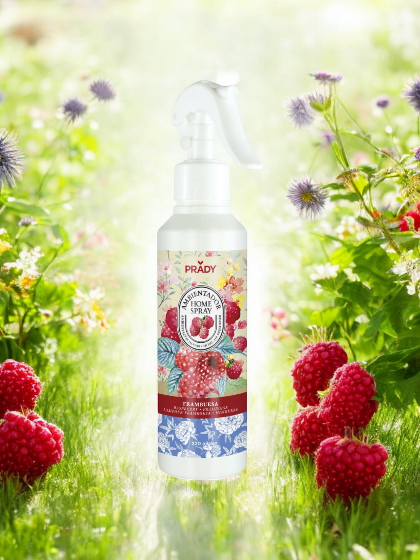 Spray framboise enchantée