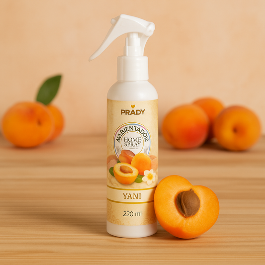SPRAY D'AMBIANCE - YANI MUA - ABRICOT - PRADY - 220ML